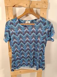 TSHIRT DONNA M/M 7033LEAF 369 Tellini S.r.l. Ingrosso Abbigliamento